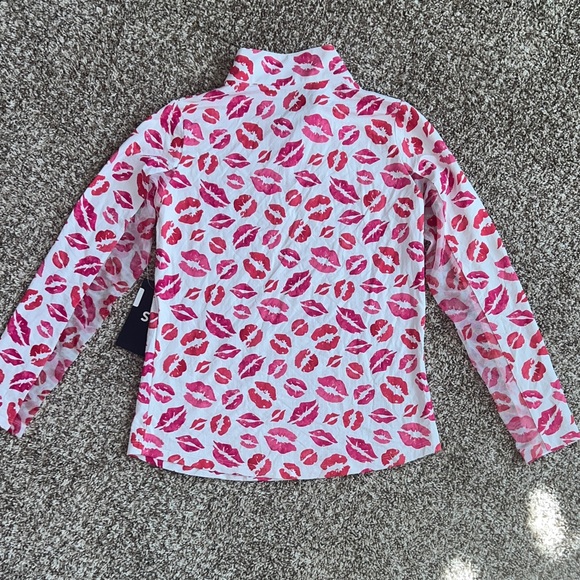 IBKUL NWT KISS ME KATE Long Sleeve Tennis, Golf, Pickleball Cooling Shirt Size S - Picture 7 of 13